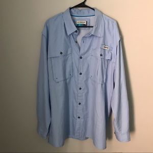 Men’s Magellan Blue Plaid Long Sleeve